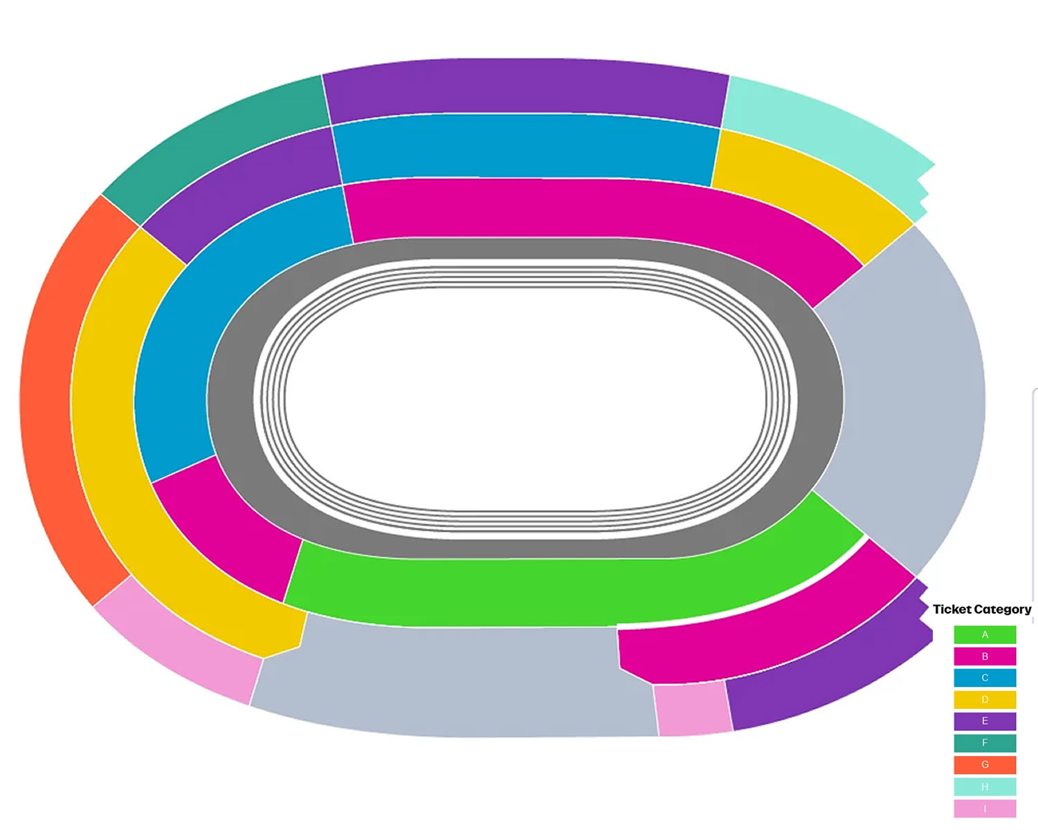 LA Memorial Coliseum Seating Plan