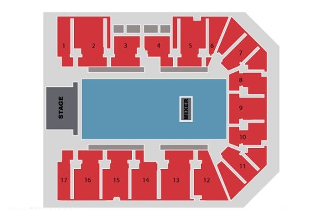 Bp pulse LIVE Seating Plan