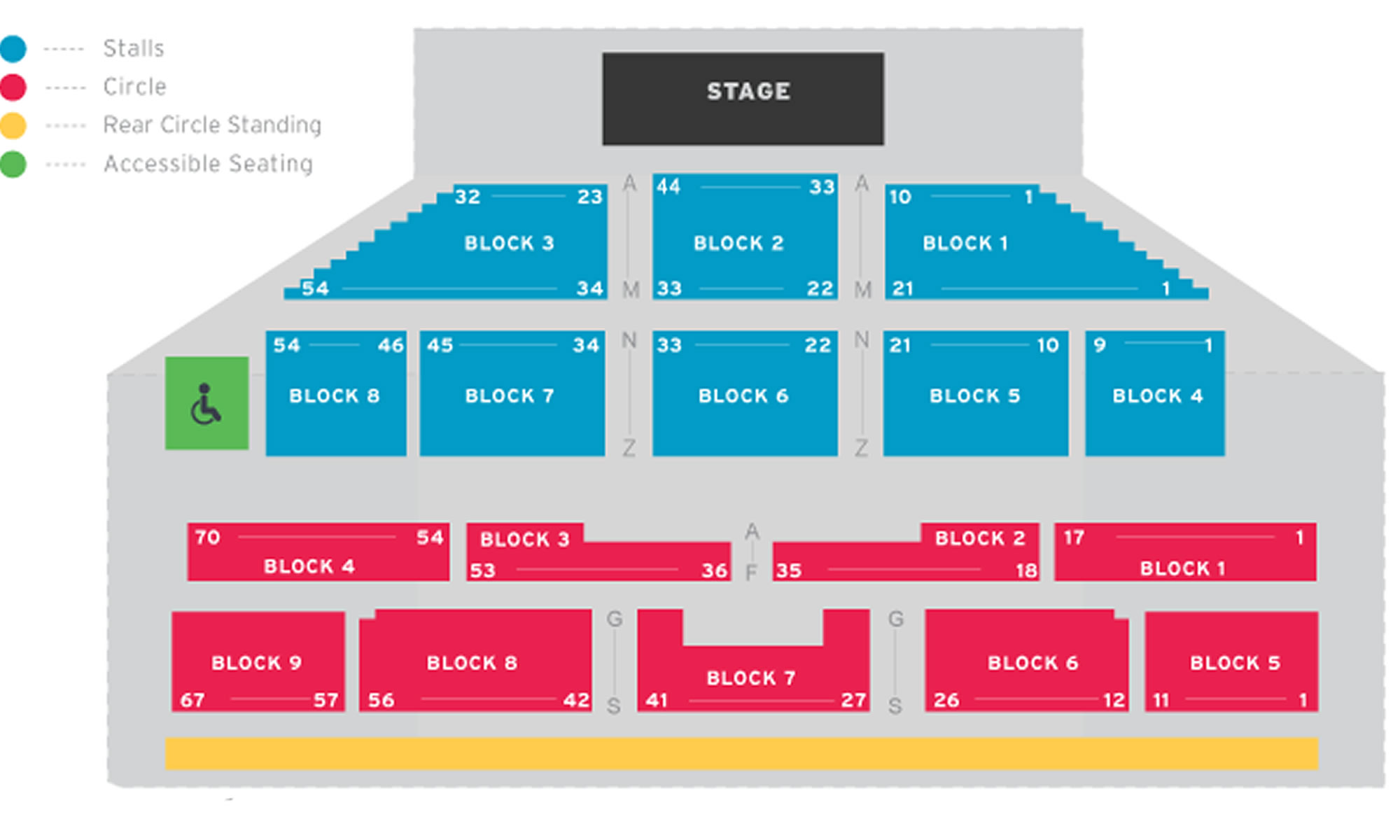 O2 Academy Brixton, London, England, United Kingdom Seating Plan
