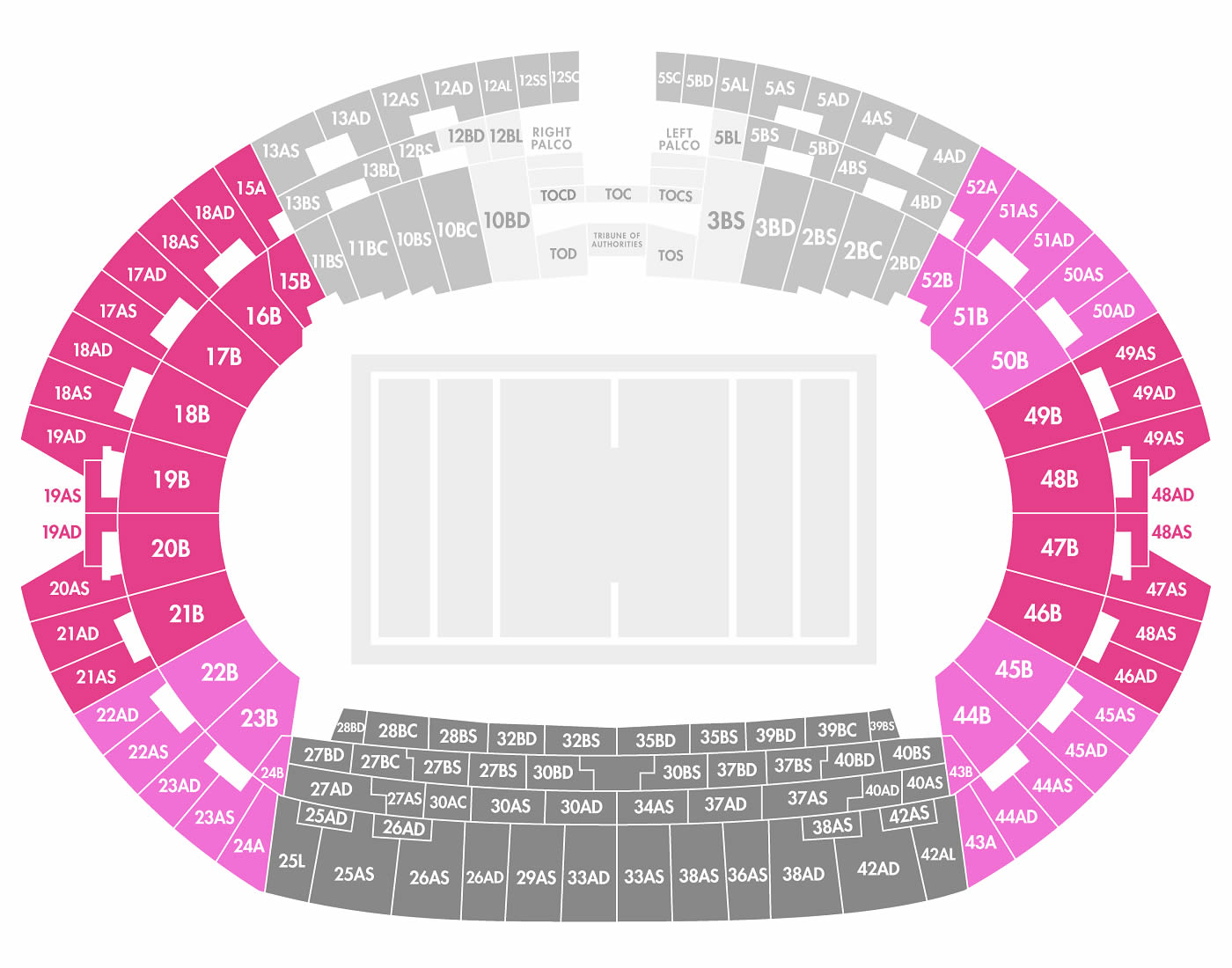  Stadio Olimpico Seating Plan