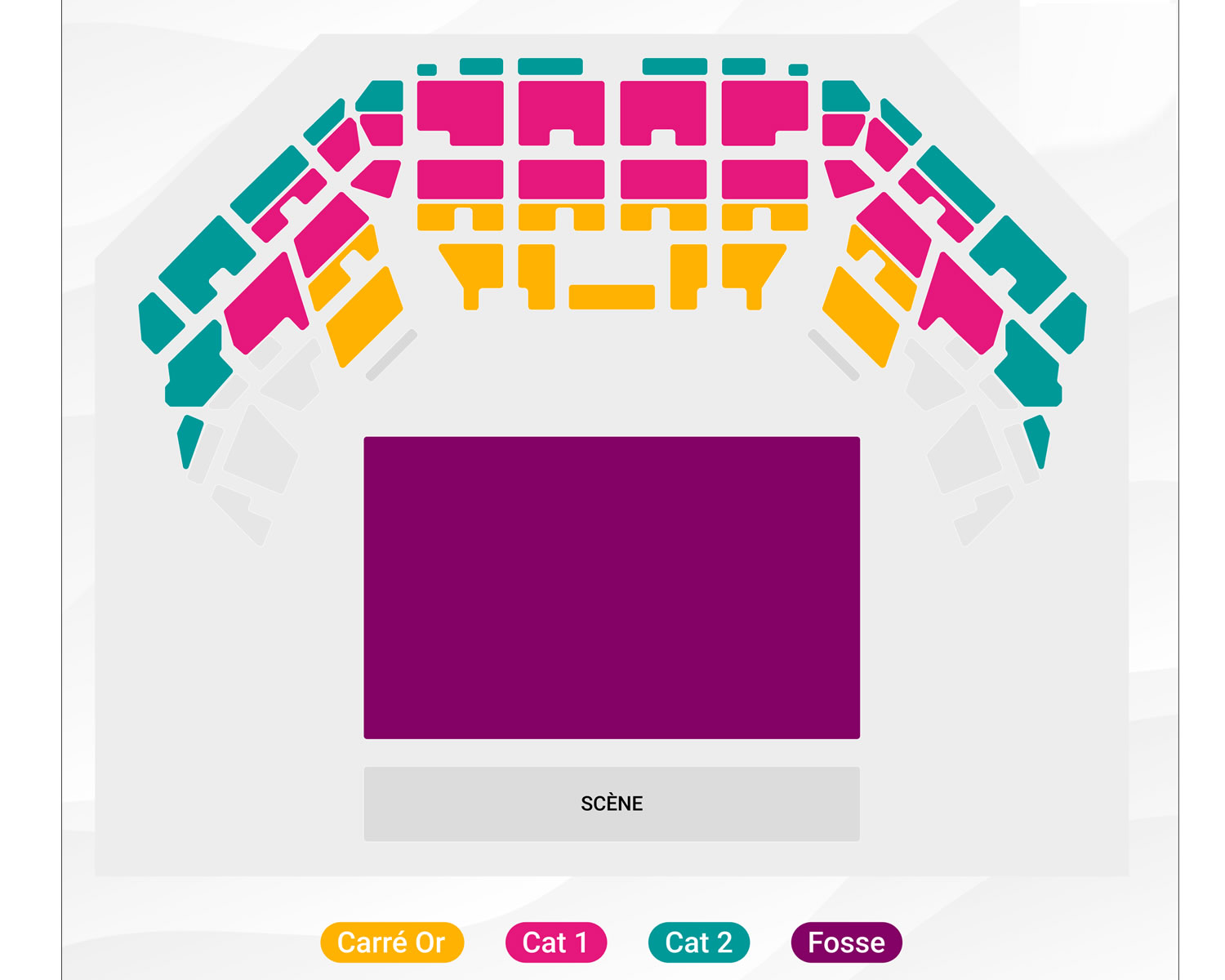 Zenith Toulouse Metropole, Toulouse, Occitanie, France Seating Plan