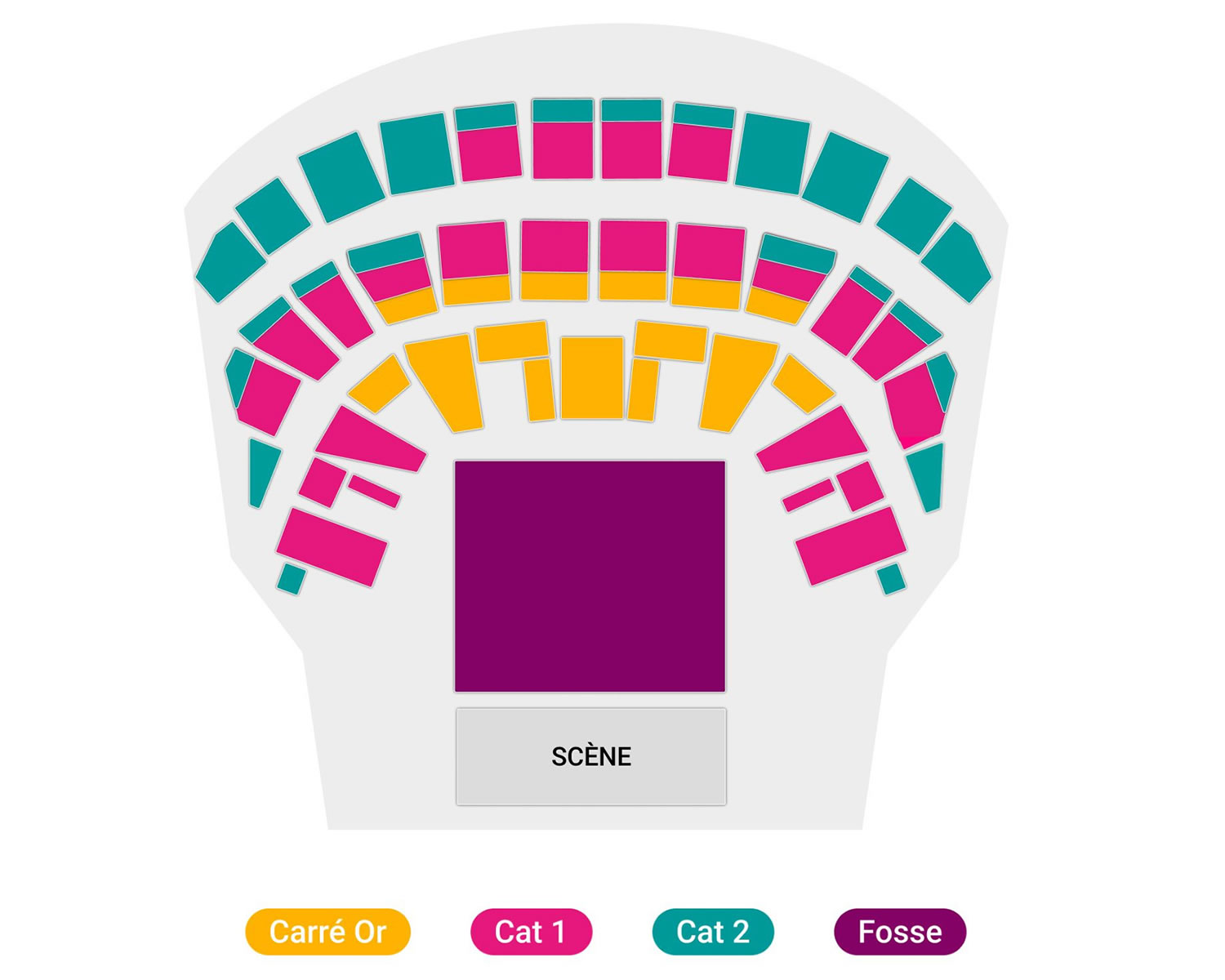ARKEA ARENA, Floirac, Nouvelle Aquitaine, France Seating Plan