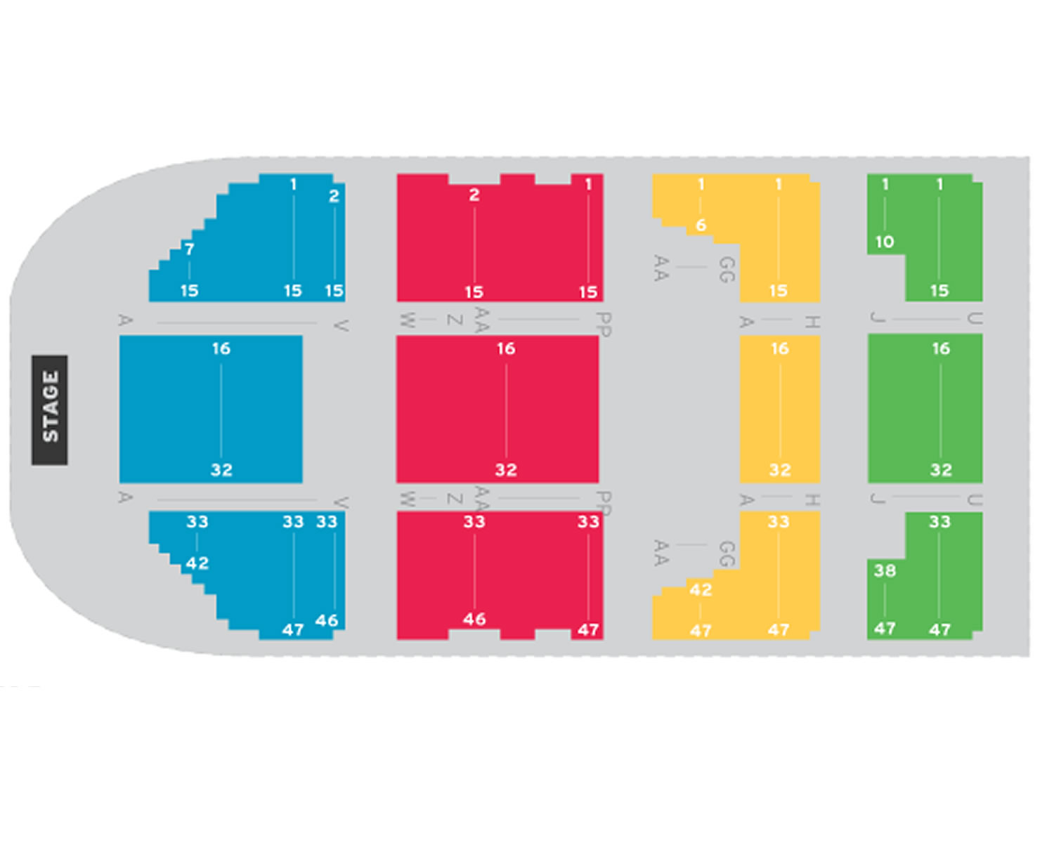 O2 Victoria Warehouse Manchester, Manchester, England, United Kingdom Seating Plan