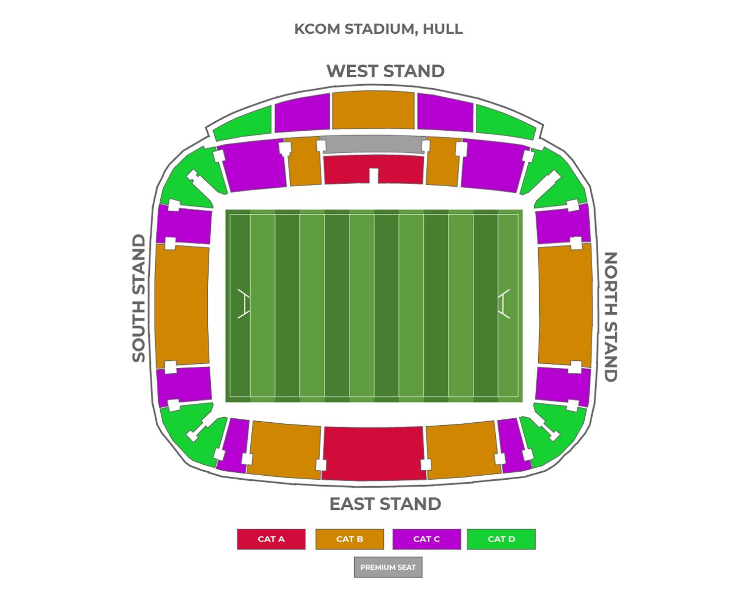 KCOM Stadium Seating Plan