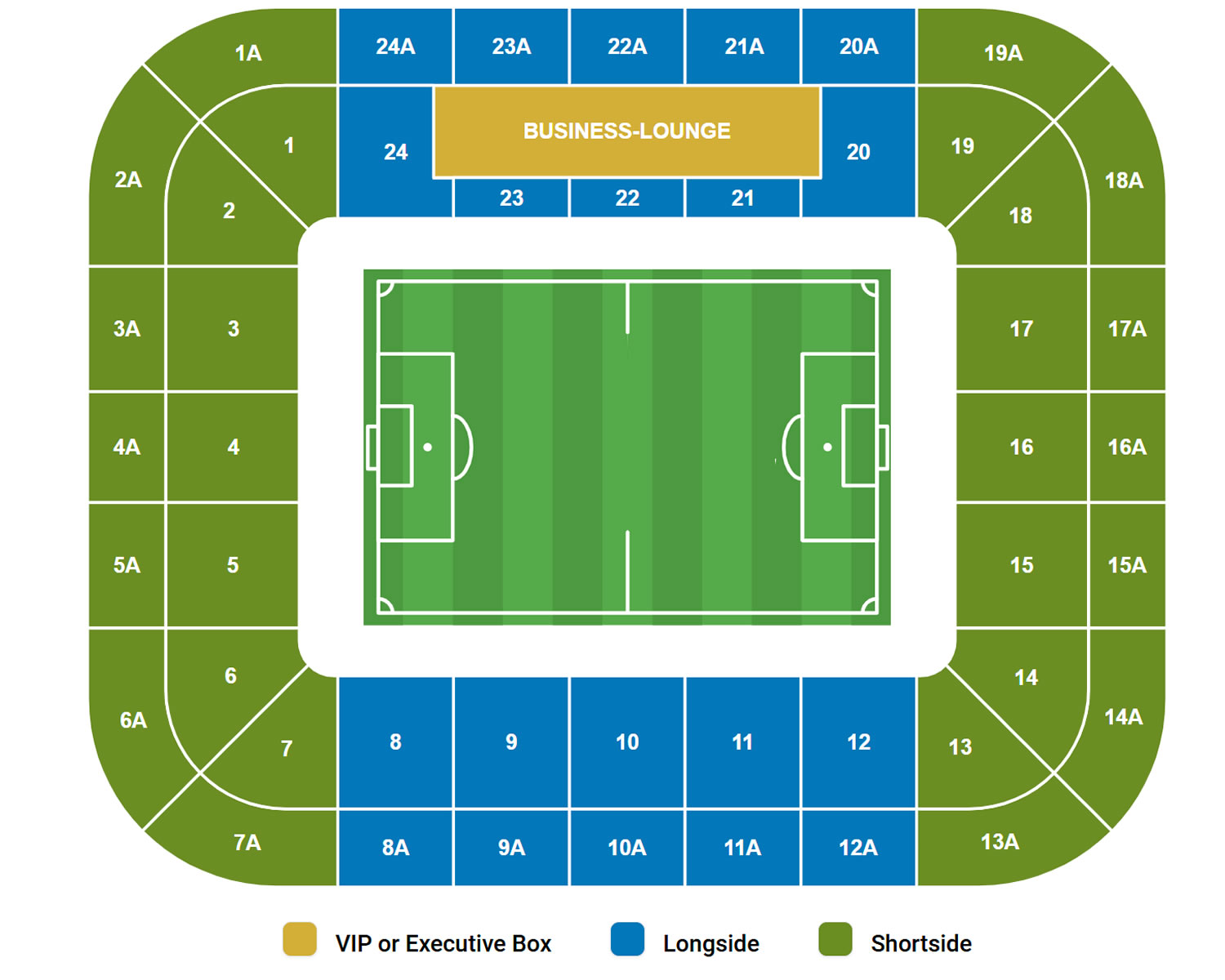 Borussia Park Seating Plan