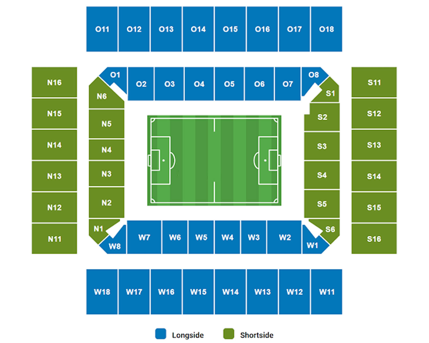 RheinEnergieStadion Seating Plan