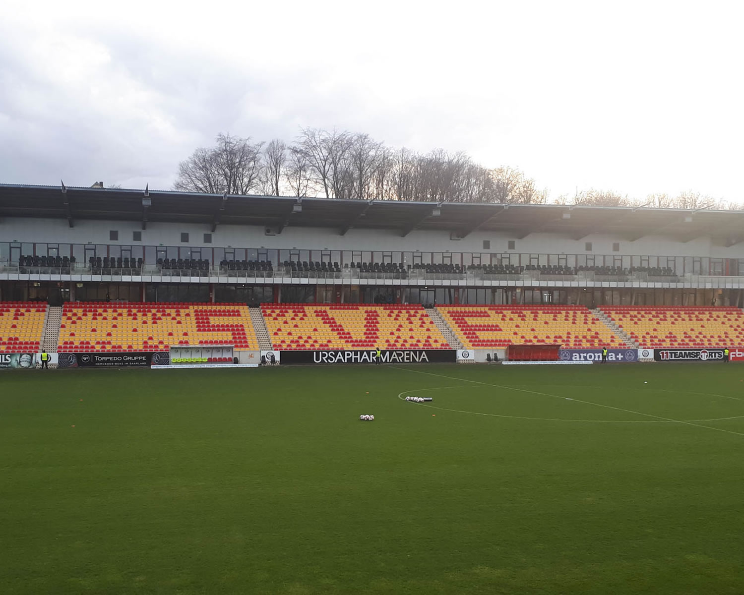 Waldstadion an der Kaiserlinde Seating Plan