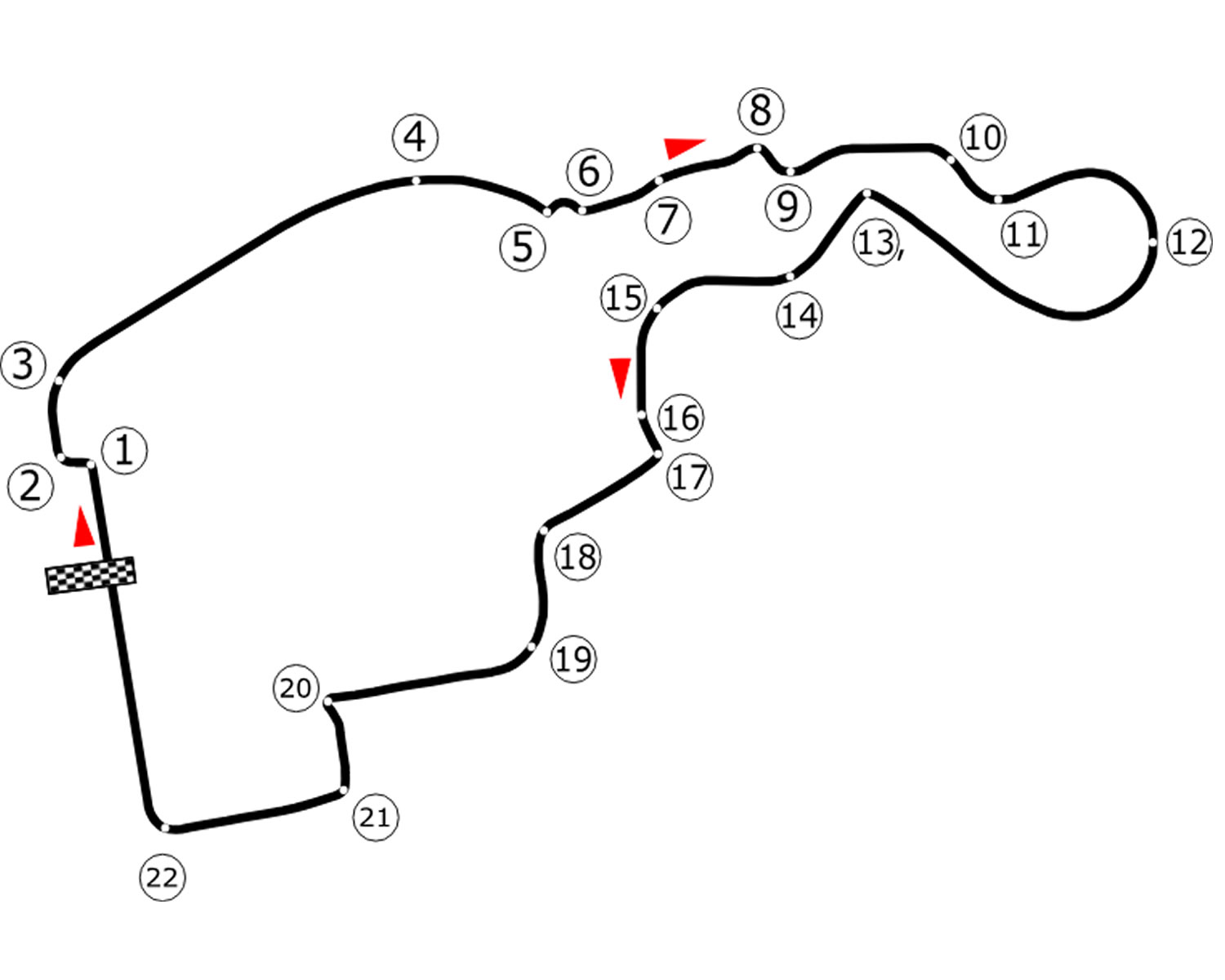 Circuito de Madrid Seating Plan