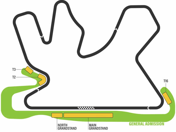 Lusail International Circuit Seating Plan