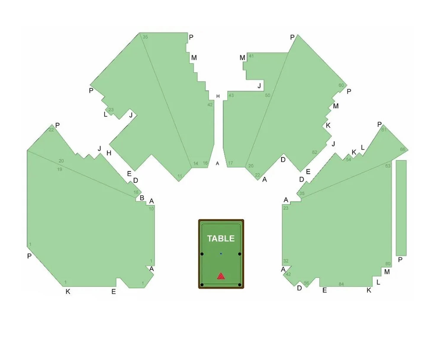 Crucible Theatre Seating Plan