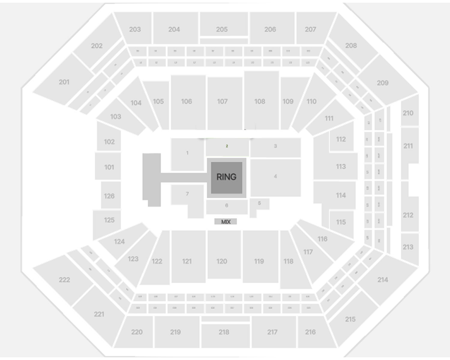 Golden 1 Center Seating Plan