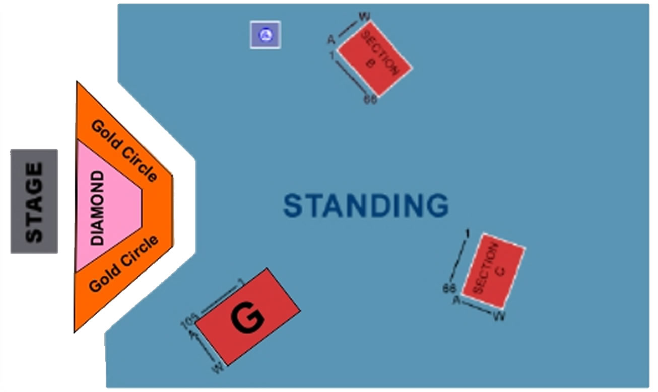 Slane Castle Seating Plan