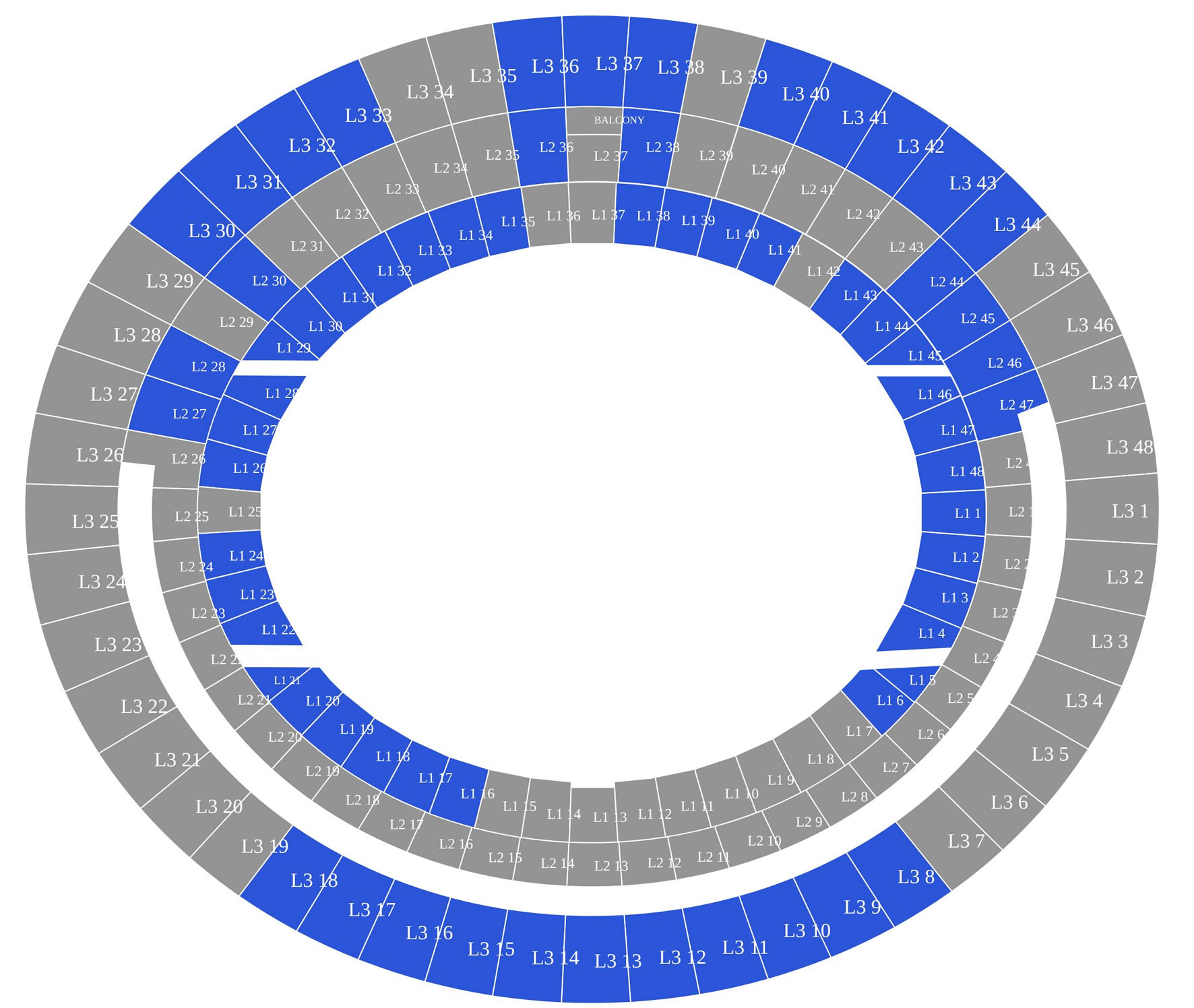 Marvel Stadium Seating Plan