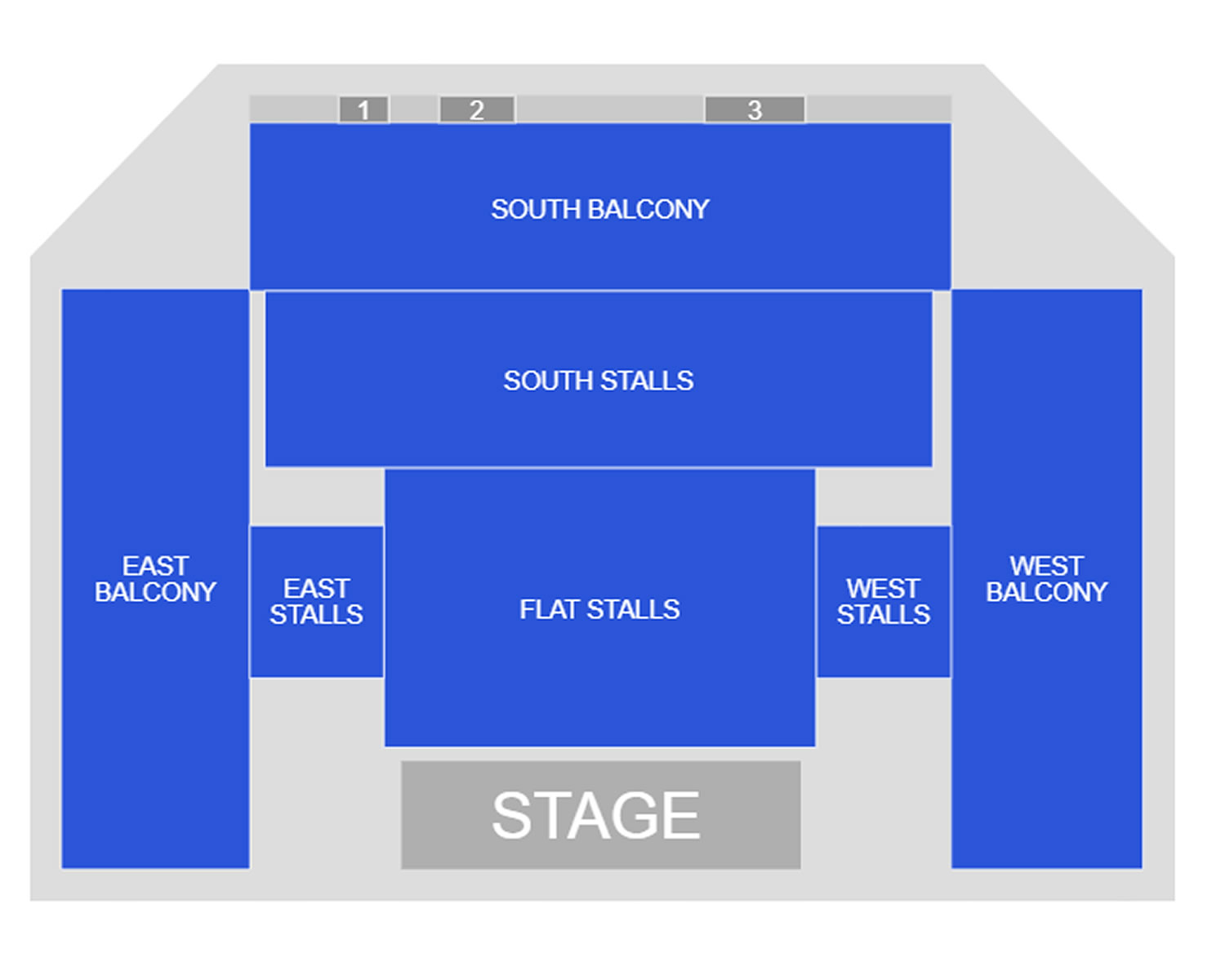 The Brighton Centre Seating Plan