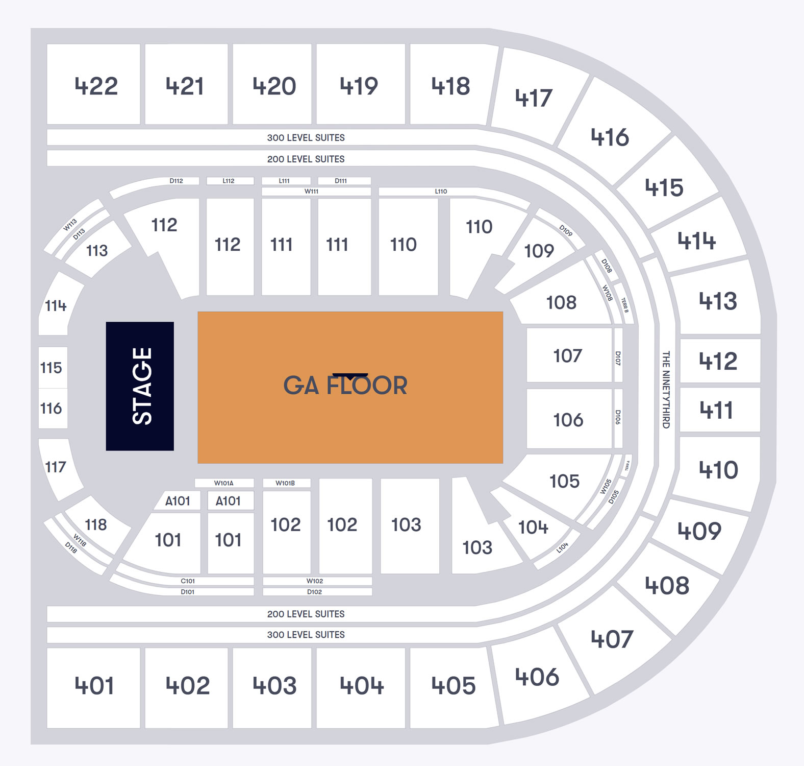 The O2 Arena, London, England, United Kingdom Seating Plan