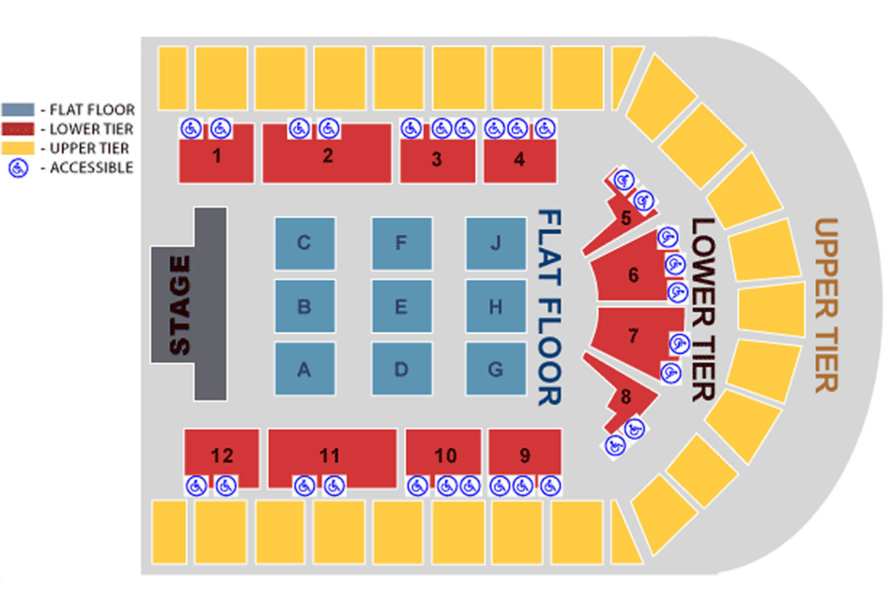 Utilita Arena Birmingham Seating Plan