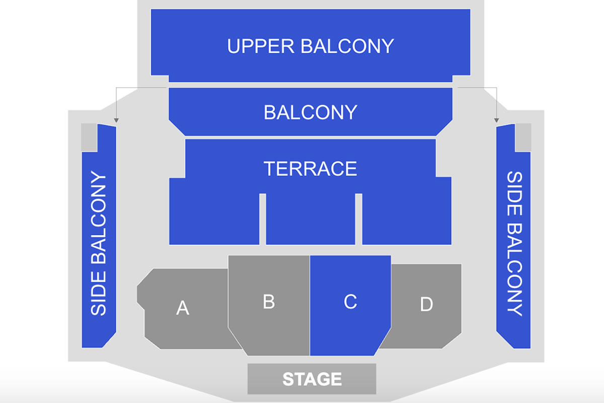 Bournemouth International Centre (BIC), Bournemouth, England, United Kingdom Seating Plan