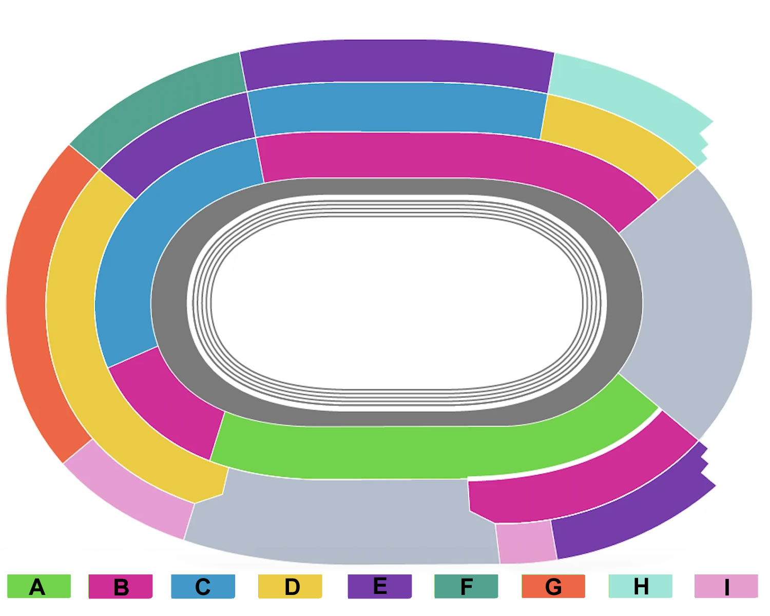 SoFi Stadium (2028 Stadium)  Seating Plan